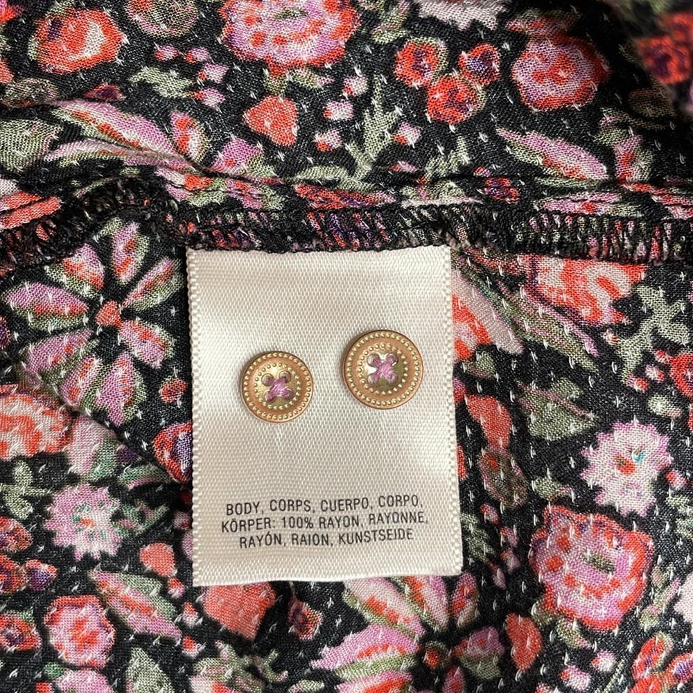 Anthropologie Maeve Floral Blouse - Picture 2 of 7